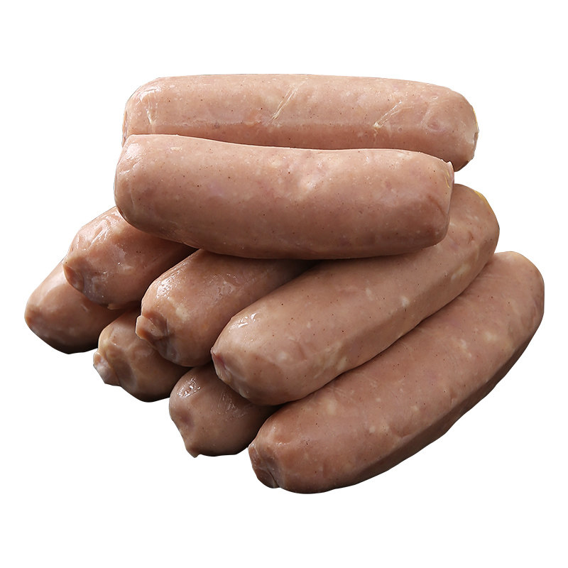 安可火山山石烤肠纯肉热狗香肠原味黑胡椒味家香肠