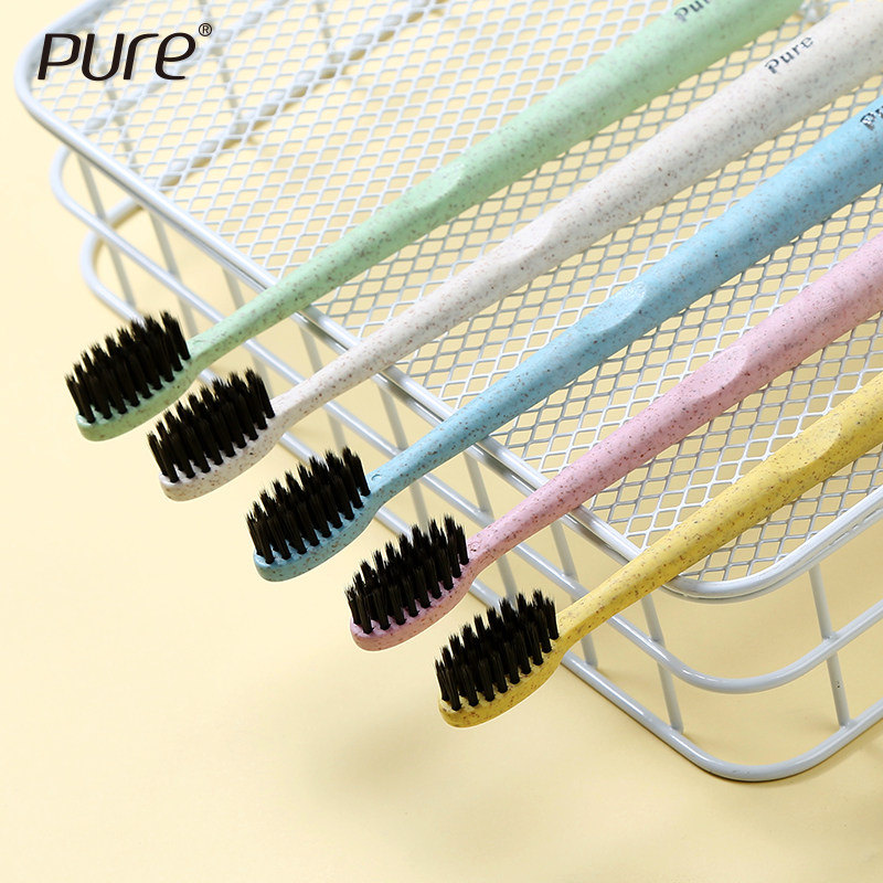 晨洁小麦秸秆成人家用牙刷