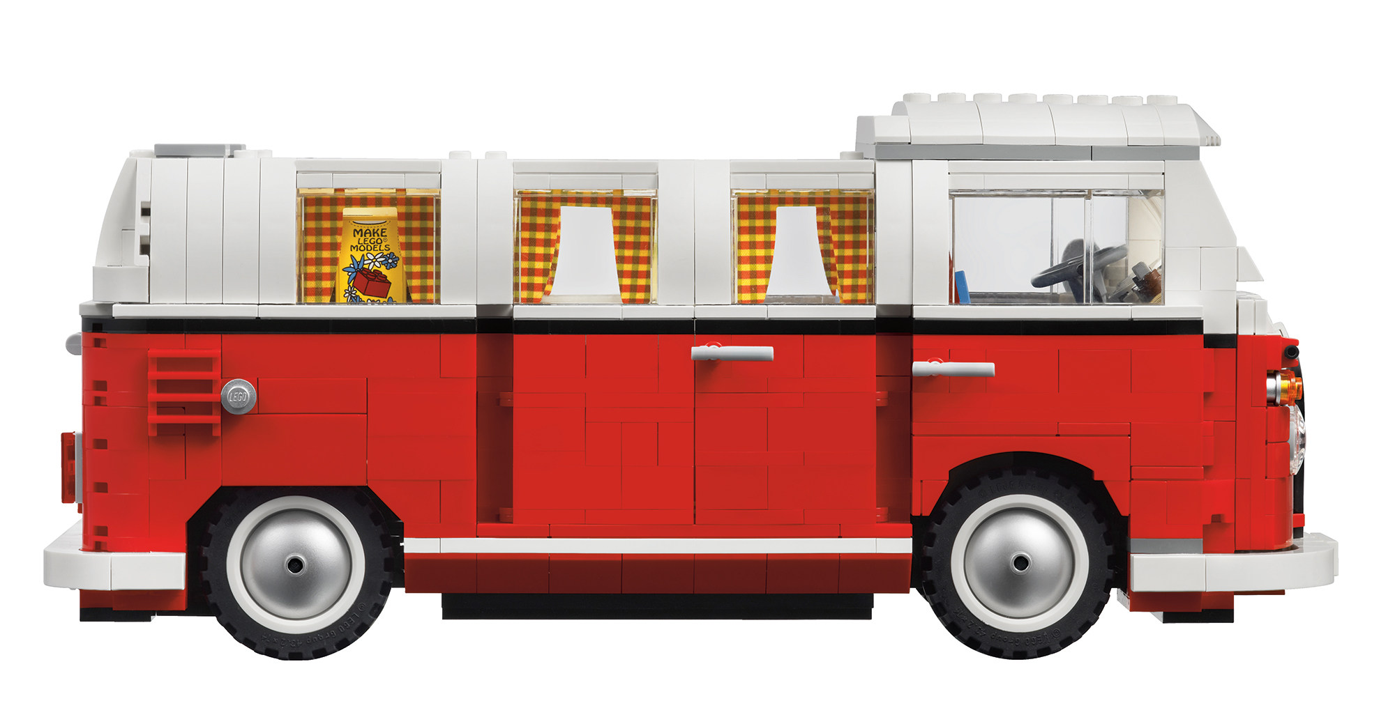 适用乐高10220大众t1野营创意男女女孩组装塑料积木