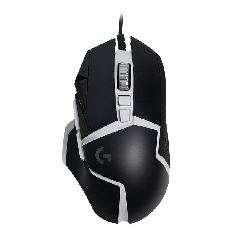 罗技g502se熊猫版有线鼠标csgo反恐精英按键宏带配重游戏全新拆封