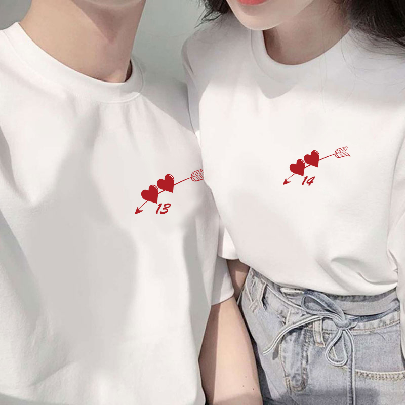 不一样情侣装2022新款潮流夏季简约网红ins小众t恤港风短袖班服