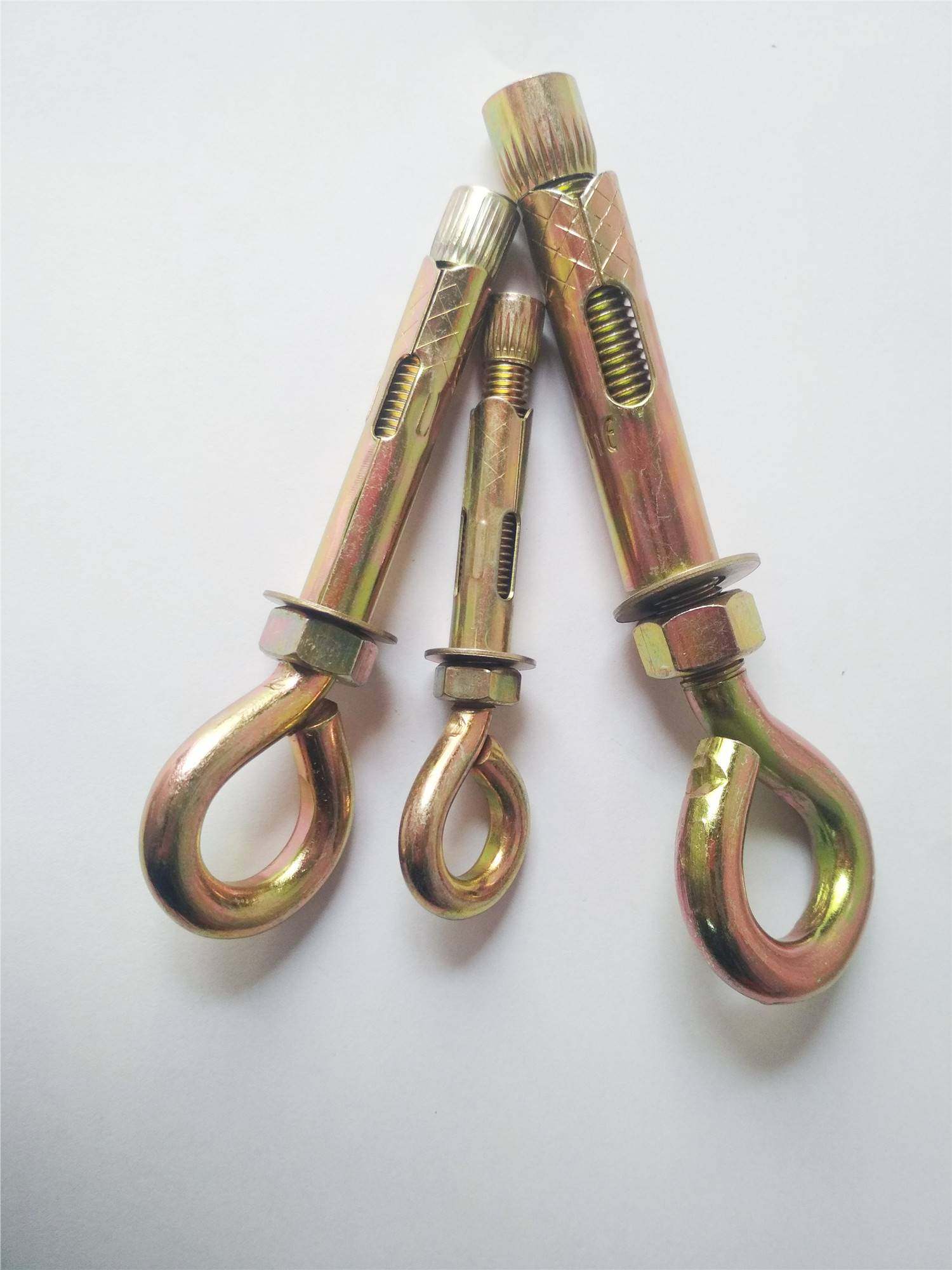 膨胀羊眼带圈螺丝国标圆环吊环拉爆栓勾m8内置式膨胀螺栓