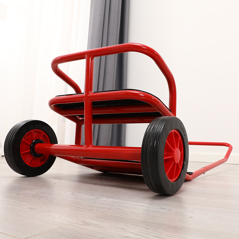 幼儿园亲子感统器材儿童手拉车户外童车宝宝黄包车感统训练器材