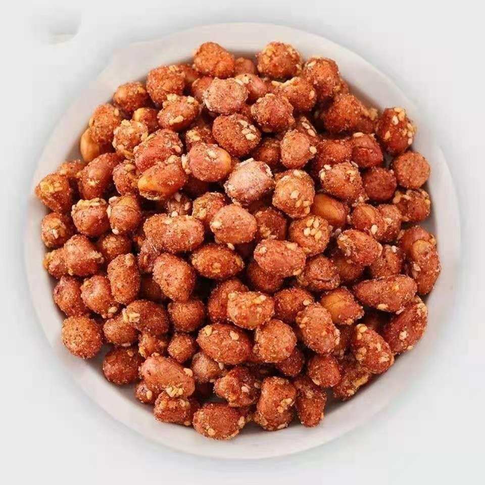整箱盒装蜂蜜香酥花生麻辣辣椒盐味坚果炒货花生