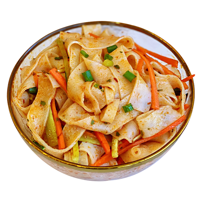 【嗨吃家】麻酱红油味面皮10袋速食装_热品库_性价比 省钱购