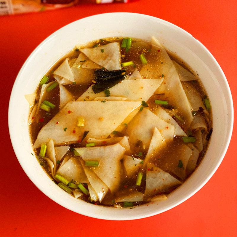 嗨吃家正宗酸汤芝麻面叶袋装旗舰店正品懒人速食冲泡方便面