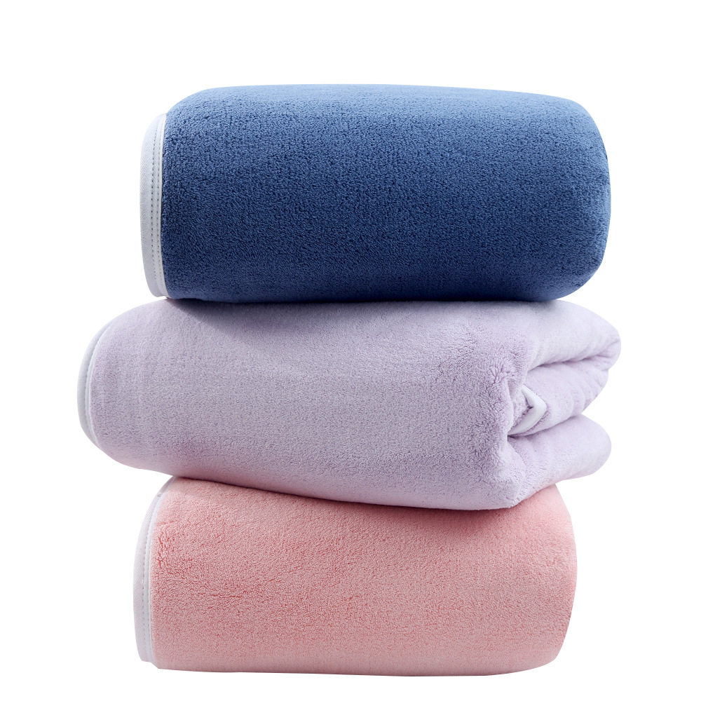 大吸水浴巾浴巾柔软加厚新款成人酒店浴巾干毛巾家居速包裹