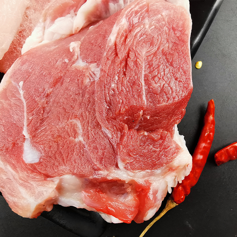 猪肉正宗前腿1斤农家散养新鲜现杀五花瘦肉生猪肉
