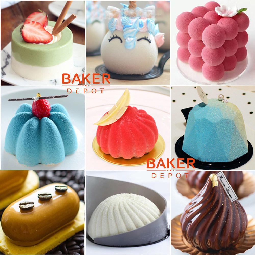 法式甜点硅胶模具立体魔方包子慕斯蛋糕烘焙烘焙模具