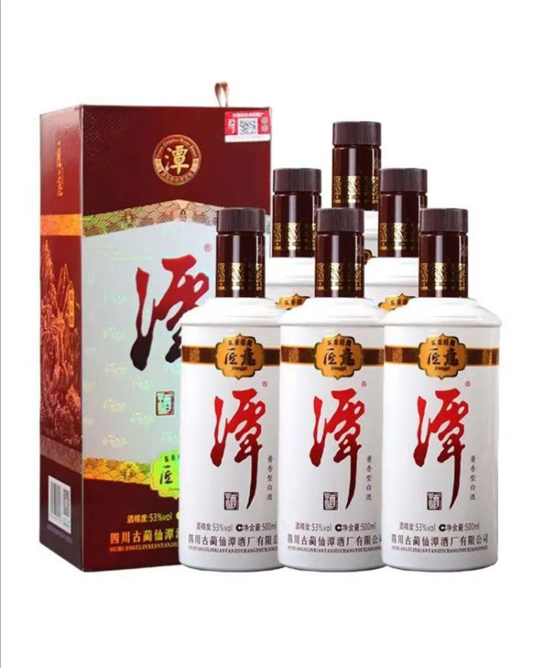 潭酒酱香经典匠意53度香型500ml6瓶纯粮坤沙白酒