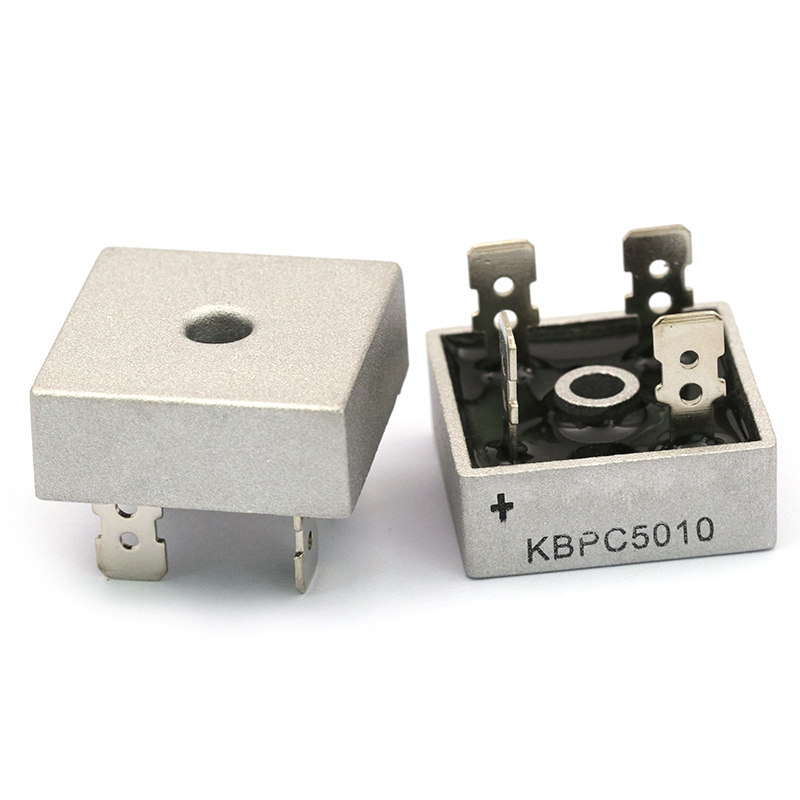kbpc5010整流桥堆50a1000v5010方单相正方形扁脚整流器整流器