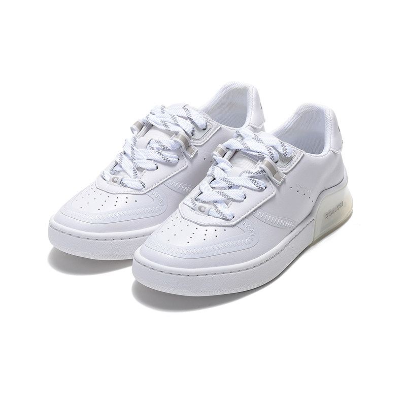 直营coach蔻驰女士皮革运动鞋板鞋小白鞋g5509女鞋单鞋