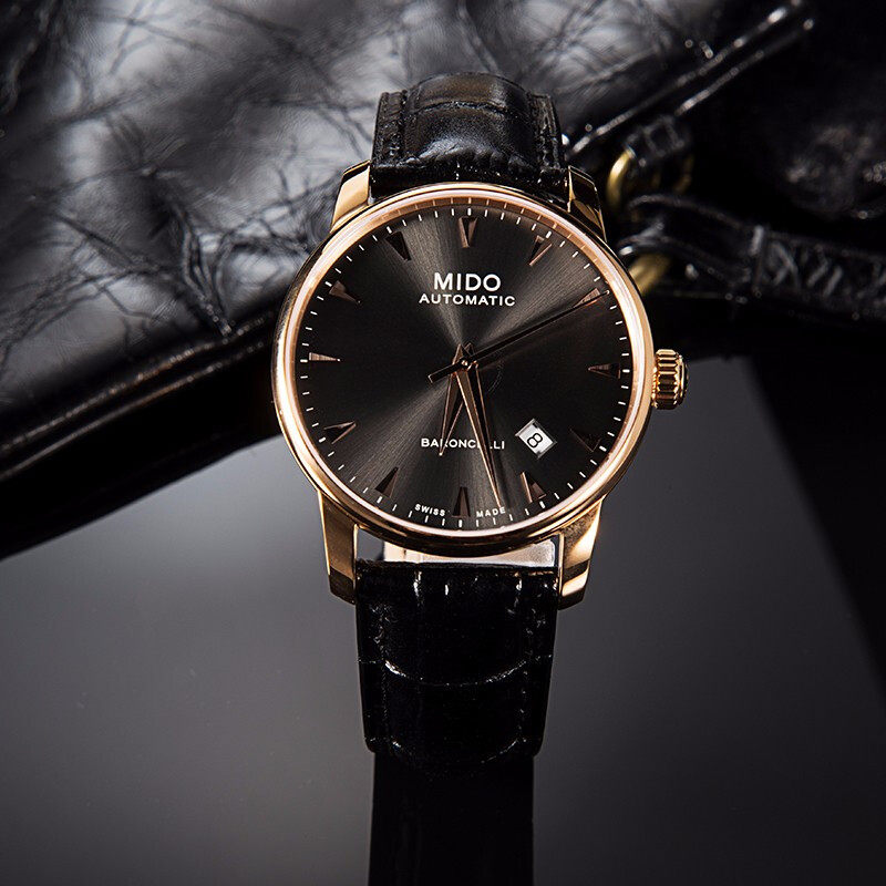 mido美度正品手表贝伦赛丽系列皮带复古简约瑞士腕表