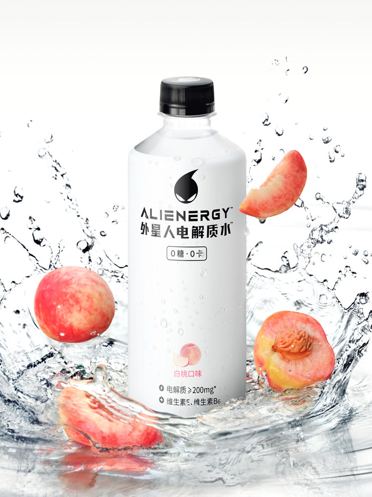 外星人电解质水白桃口味500ml*15瓶