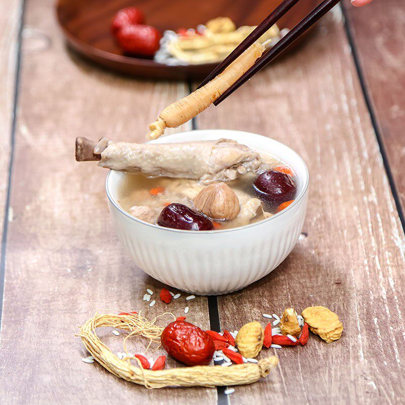 人参汤小盅40g汤包药膳包药膳材料煲汤汤料炖鸡药膳养生汤料