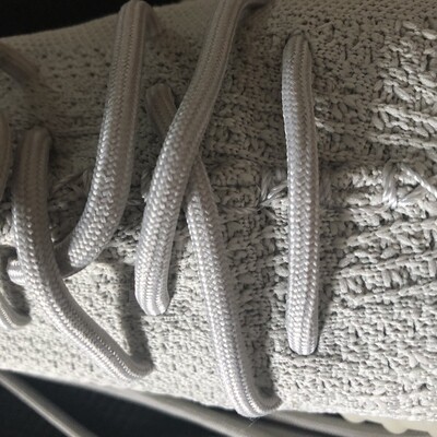 yeezy椰子350v2芝麻灰色鞋带原装品质