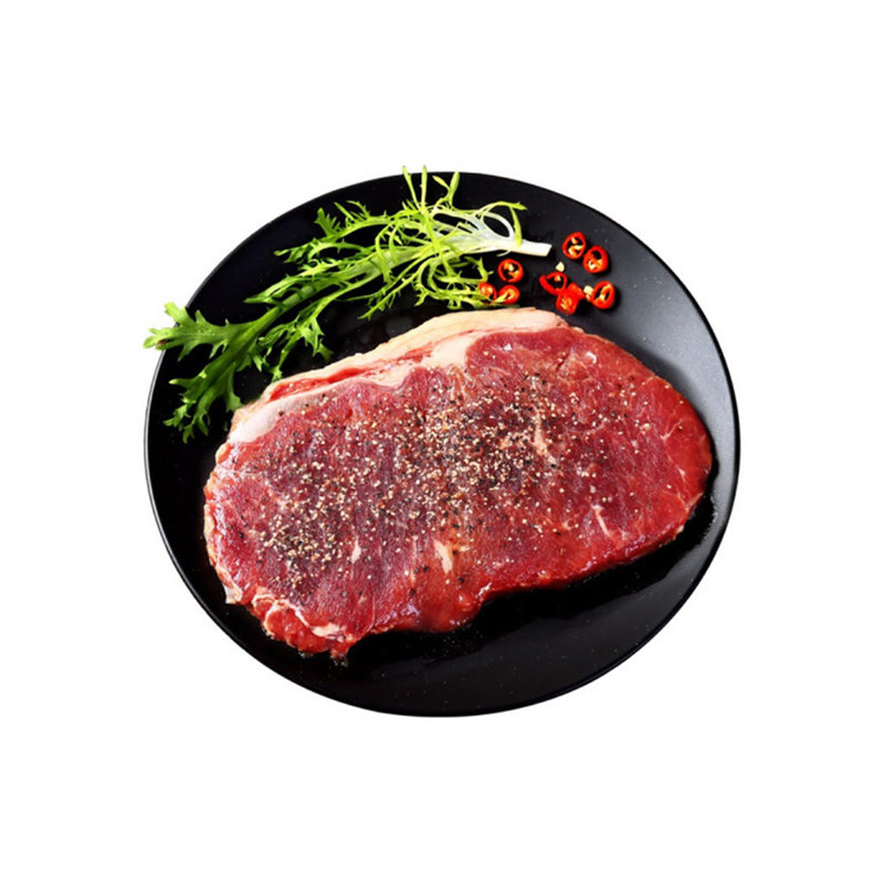 黑胡椒西冷牛排澳洲新鲜原切袋装单片130g家庭生牛肉