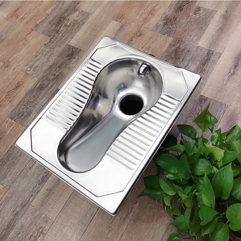 便池kx304不锈钢便器监狱看守所公共场所蹲坑防臭大便蹲便器