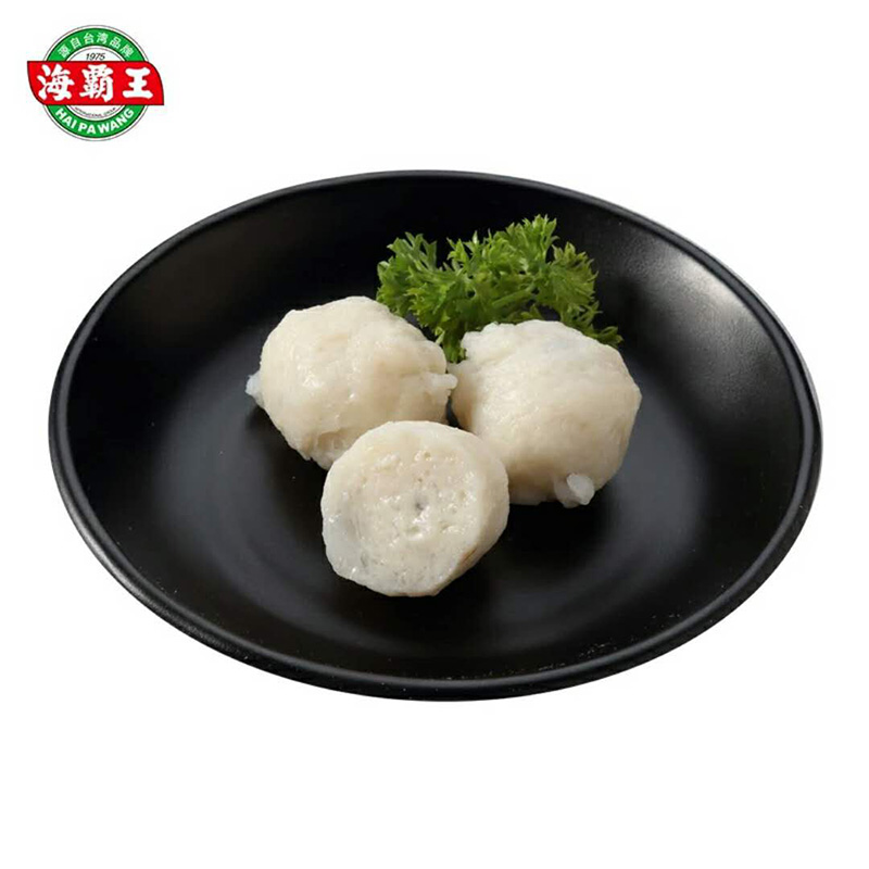 鱼丸海霸王墨500g台湾风味烧烤鱿鱼章鱼丸子墨鱼丸