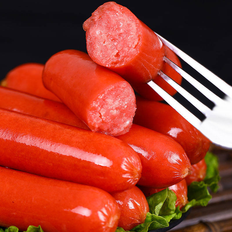 烤肠日日热狗香肠台湾风味1900克50根手抓饼肠香肠