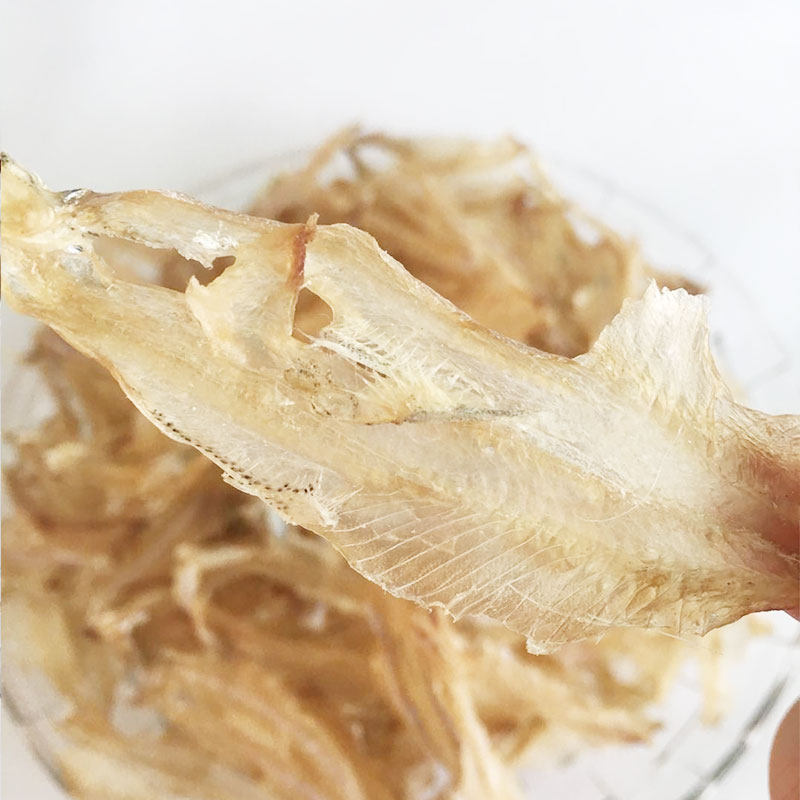 北海无骨白饭鱼干水产干货无盐即食白帆鱼自然鱼干