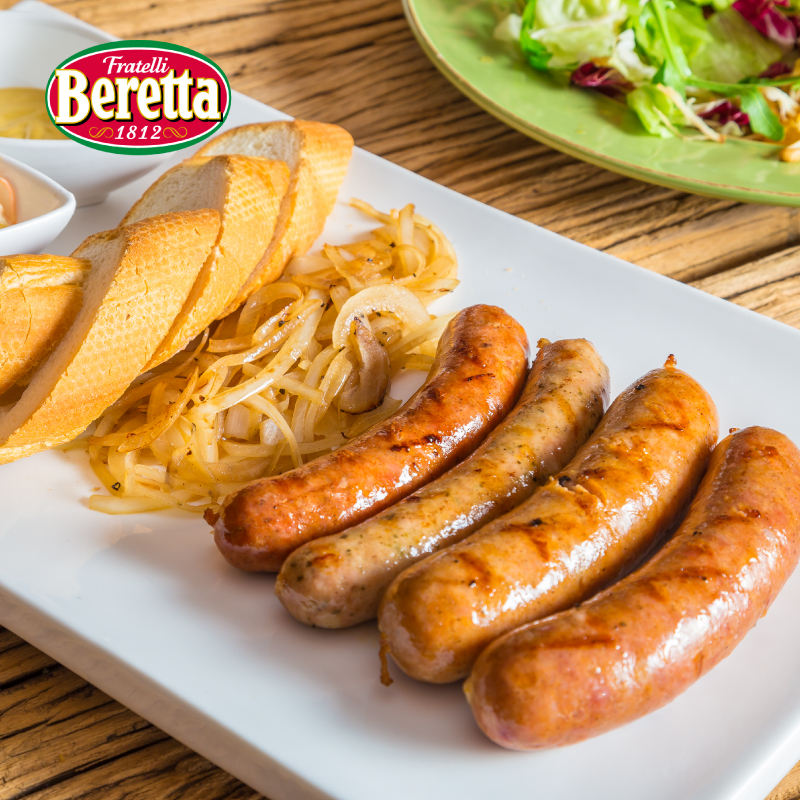 德式beretta烟熏熏肉300g2袋火山山石香肠烘焙香肠
