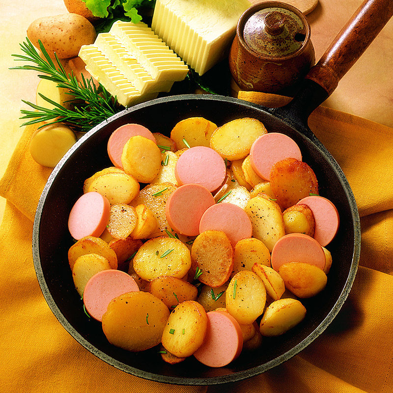 beretta 德式烟熏肉肠300g*2袋火山石烤德式香肠烘焙烧烤热狗