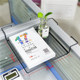 Steel work position object rack hardware pendant can be stowed A4 paper bracket hanging screen rack desk pendant Steel work position object rack hardware pendant can be stowed A4 paper bracket hanging screen rack desk pendant