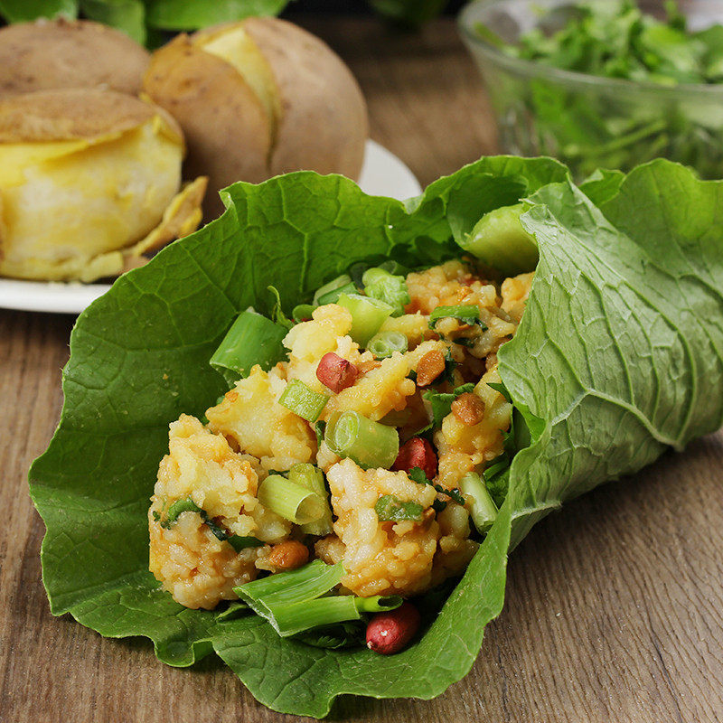 菜叶东北饭包白菜叶农家种植新鲜蔬菜打饭包酱菜叶菜类