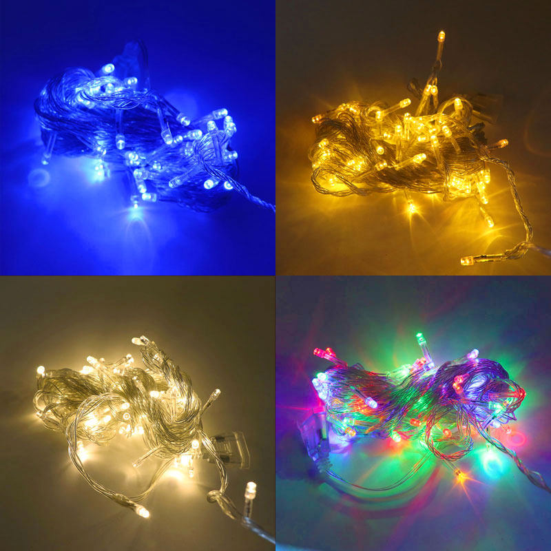 圣诞节装饰户外防水led串灯节日彩灯彩光新年装饰灯