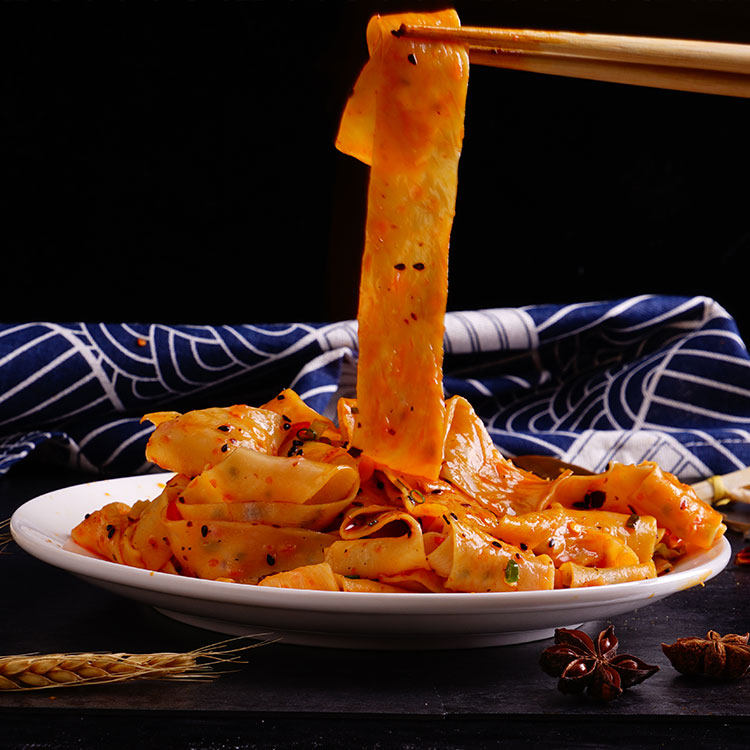 聚划算百亿补贴阿宽红油面皮酸辣味105g20袋