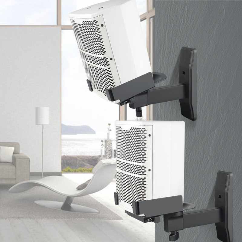 音箱壁架托盘上下左右角度音响支架hifi环绕录音音响脚架