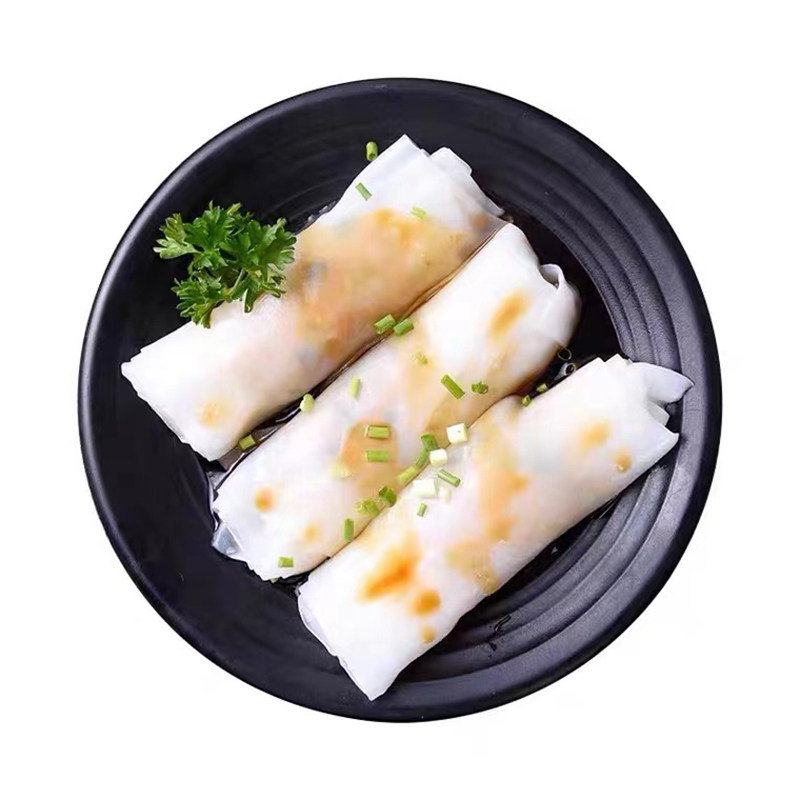 肠粉半成品鲜虾牛肉猪肉广东潮汕广式早餐早茶面粉