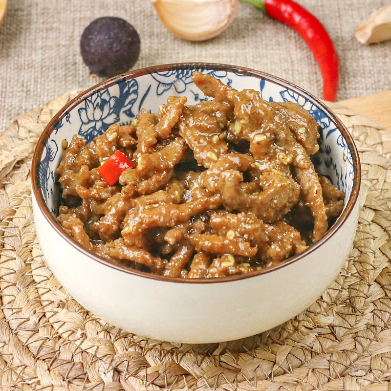 麦稻纪事孜然肉丝商用快餐外卖料理半成品速食包装速食菜