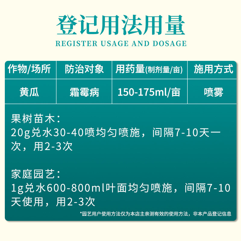 国光百菌清白白粉霜霉叶斑病多菌灵月月季多肉杀菌剂