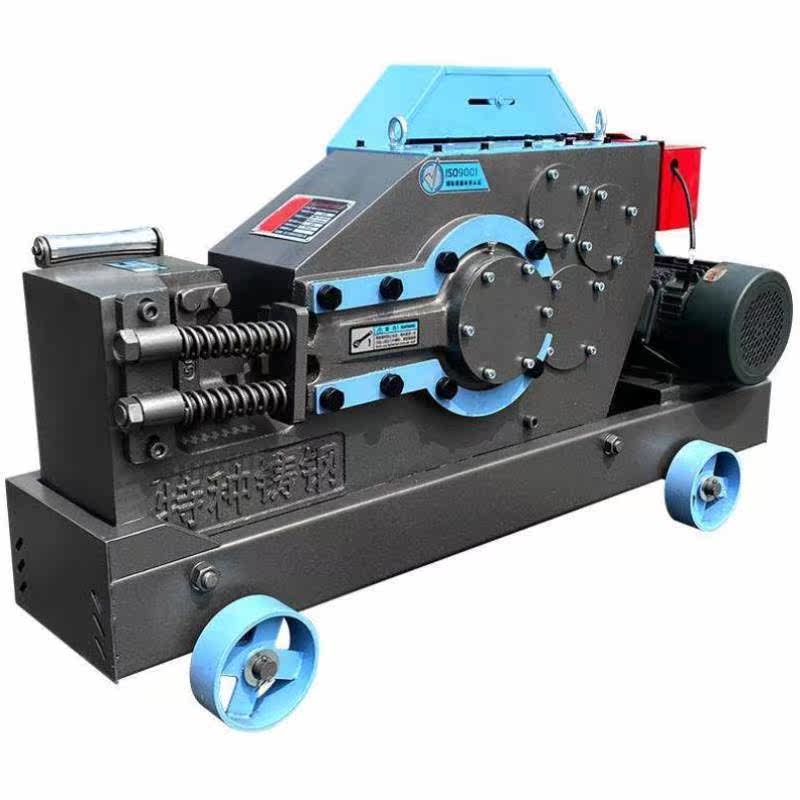 钢筋切断机电动圆钢截断机器扁铁角铁断料机废旧钢丝绳切断机