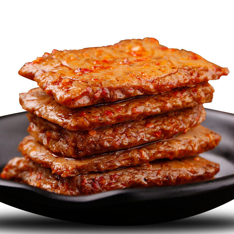 素牛手撕牛排整箱散装香辣豆干零食牛肉休闲食品素肉
