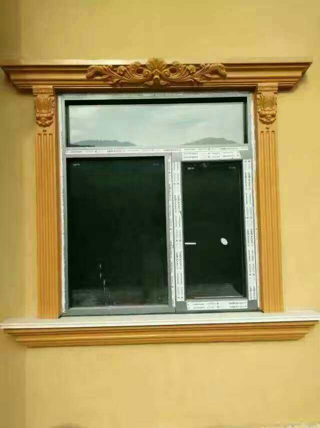 方窗套模具罗马欧式别墅窗户半圆拱形线条水泥建筑模板