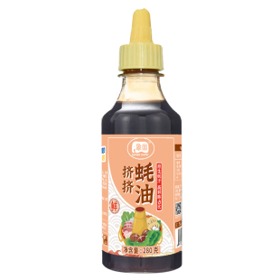 象国挤挤蚝油鲜美蚝油生蚝家用增味鲜味挤挤瓶蚝油280g/瓶