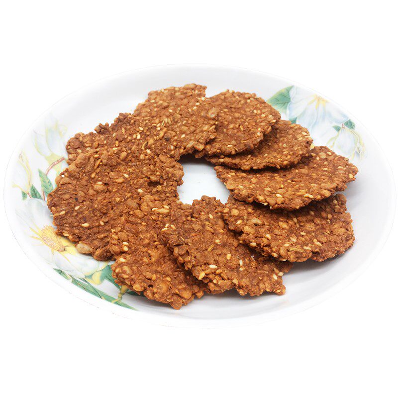 河南濮阳特产窝窝饼酱锅饼芝麻酱豆饼豆酱五香酱麻辣锅饼40g20袋