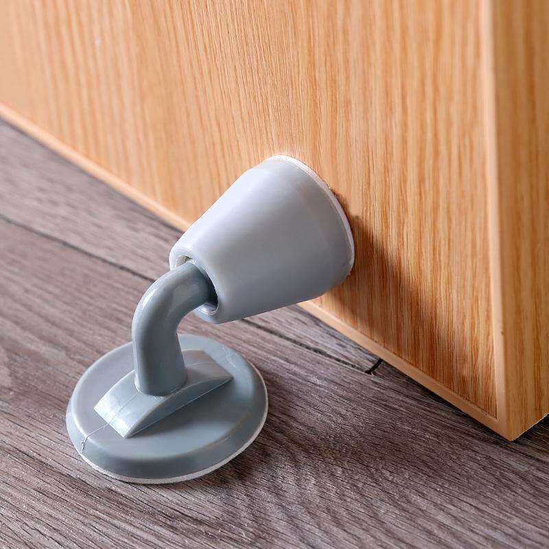 门吸硅胶打孔磕碰门碰地卫生间门后把手门吸