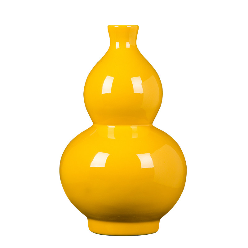 摆件陶瓷葫芦家居客厅玄关招财风水镇装饰品乔迁摆件