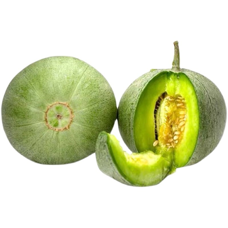 现摘山西头茬绿宝甜瓜当季小香香瓜时令水果甜瓜