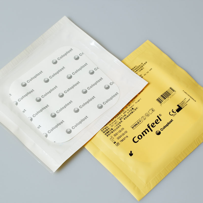 comfeel透明人工超薄康乐保10cmx10cm敷料康惠尔胶体水胶造口袋