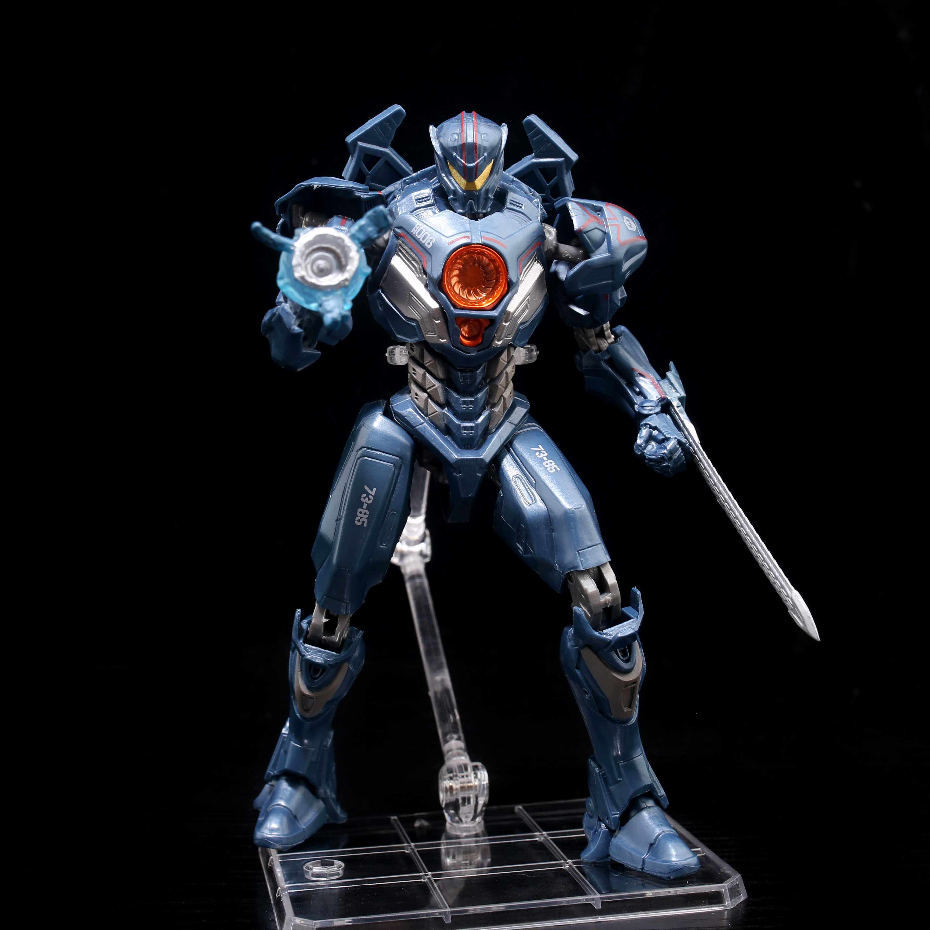 高档环美美国复仇机甲太平洋流浪者曜石手办模型潮玩盲盒