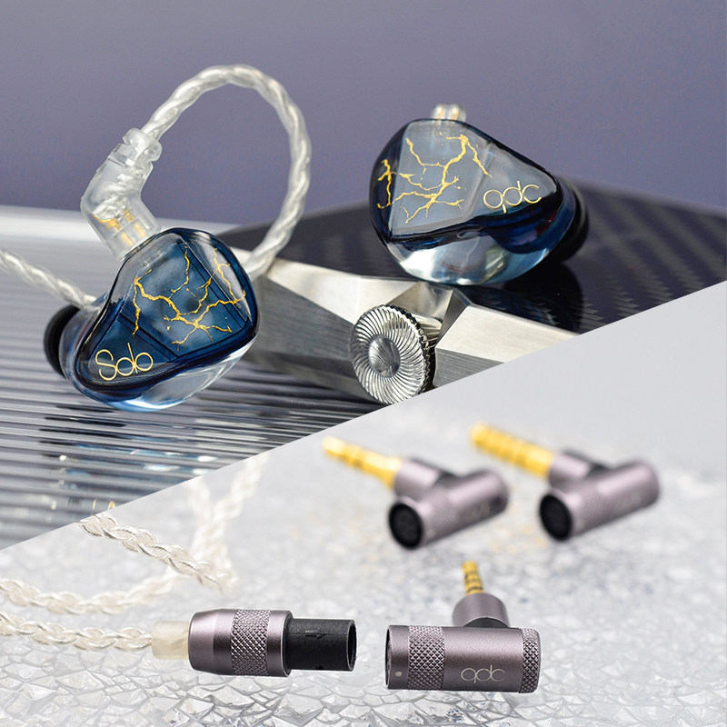 qdc舞台音质高音质耳返运动solo直播游戏hifi有线hifi耳机