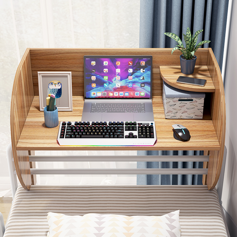 大学生床上电脑电脑桌桌上下铺宿舍神器床头写字悬空电脑桌