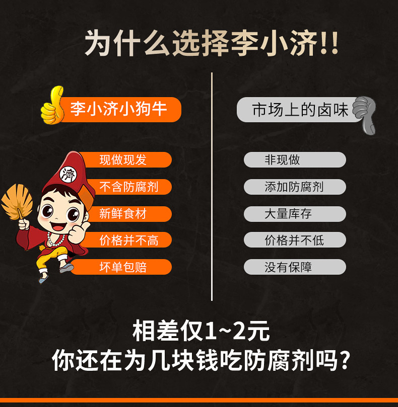 零食李小济锁鲜袋装鸭脖锁骨鸭翅鸭掌鸡翅麻辣鸭肉零食