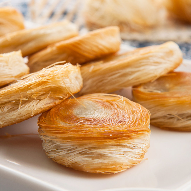 金丝千丝手工酒店点心半成品冷冻油炸传统糕点