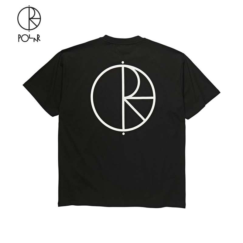 Polar Skate Co Stroke Logo Tee 明星同款情侣印花滑板短袖T恤潮